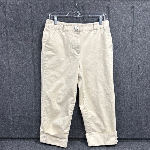 Talbots Stretch Beige Pants - Picture 1 of 6